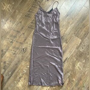 Elegant Satin Slip Dress